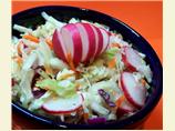 Radish Coleslaw Salad