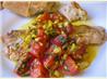 Red Snapper With Tomato-Saffron Vinaigrette