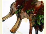 Coriander Crusted Lamb With Spiced Orange-Hoisin Sauce