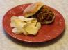 Shredded BBQ Chicken Sandwiches. Recipe by LUVMY2BOYS