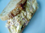 Ham and Egg Salad Sandwiches