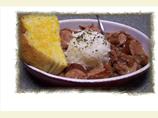 Red Beans Served With Rice. Photo by Loretta in Louisiana