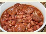 Red Beans Served With Rice