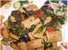Penne With Spinach, Tomatoes and Olives