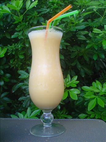 Orange, Apple & Banana Smoothie. Photo by Stardustannie