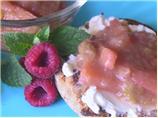 Stewed Rhubarb With Pineapple