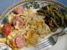 Uber-Braten - Kielbasa & Sauerkraut Casserole. Recipe by HeidiRenee