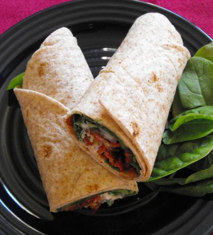 Easy Spinach Wraps. Photo by jonesies