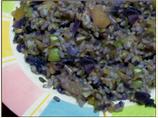 Blue Pineapple Fried Rice