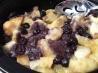 Slow Cooker Raspberry Bread Pudding. Recipe by "Food:The Way To Anyone's Heart"