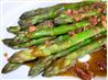 Asparagus With Bacon, Red Onion, and Balsamic Vinaigrette
