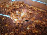Barbecue Baked Lentils. Photo by yogiclarebear