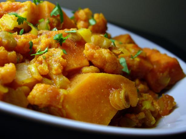 Vegetable Lentil Curry. Photo by AmandaInOz