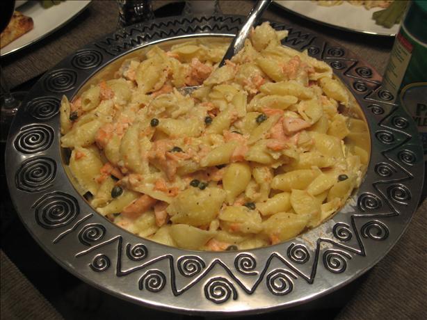 Salmon Pasta. Photo by Nurse Morgan