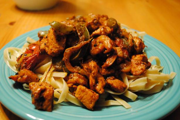Cheesecake Factory Cajun Jambalaya Pasta. Photo by MrsCallihan828
