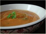 Curried Sweet Potato (Kumara) & Coriander Soup