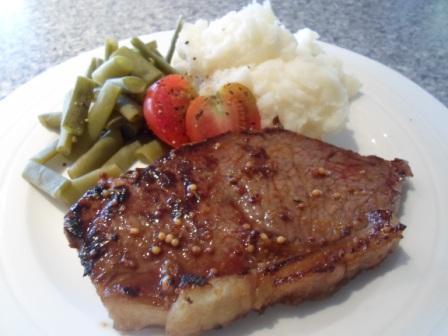 Caramelised Steak. Photo by Kiwi Kathy