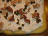 Simple Cold Salmon and Caper Pizza