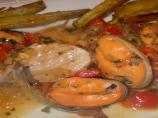 Fillet of Pork With  Mussels (Lomo De Porco Com Am&ecirc;ijoas). Photo by RonaNZ