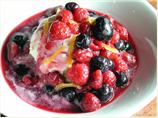Berries Aux Creme D'orange for Chef Flower