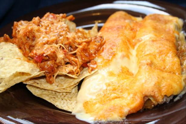 Shredded Barbecue Chicken and Chips. Photo by ~Nimz~