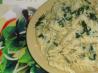 Penne With Spinach and Two Cheeses