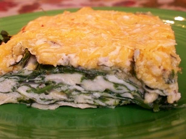 Spinach Cheese Bake. Photo by *Parsley*