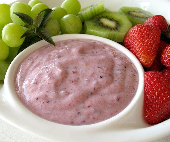 Cranberry Orange Fruit Dip. Photo by Calee