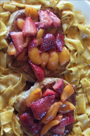Pork Tenderloin With Strawberry  Loquat Sauce. Photo by islandgirl77551