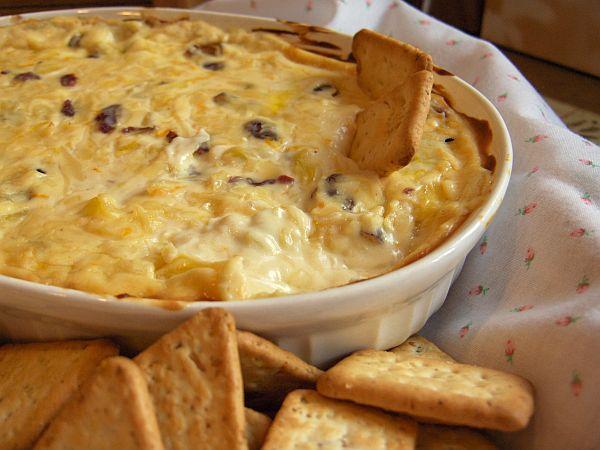 Swiss Cheese Cranberry and Pineapple Spread. Photo by Derf
