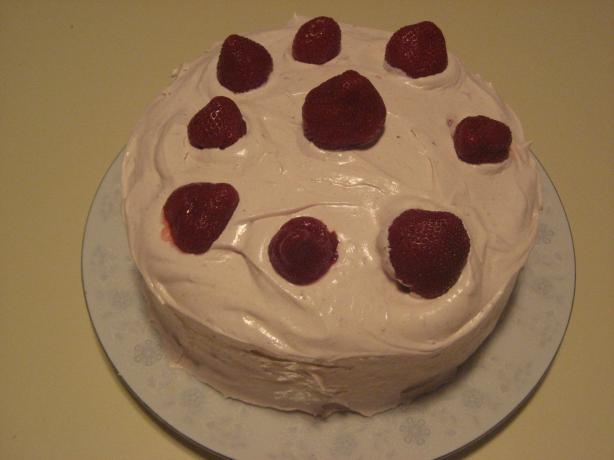 Easy Strawberry Cake. Photo by Gina from TX
