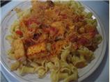 Vegan Sauerkraut and Tomato Pasta
