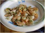 Buttery Garlic & Garden Herb Grilled Jumbo Shrimp