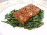 Sesame Tofu With Spinach