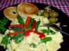 Spanish Scrambled Eggs With Pimenton and Asparagus