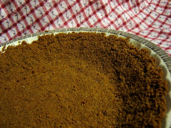 Vegan Cookie Crumb Crust (Chocolate or Gingersnap). Photo by Saturn