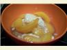 Sauteed Peaches with Vanilla Ice Cream