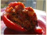 Greek-Style Stuffed Bell Peppers (Light)
