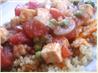 Indian-Spiced Peas With Tofu. Recipe by Making Stuff