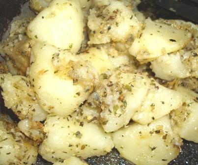 Fast  Microwaved  Pan  Fried  Potatoes. Photo by Karen Elizabeth