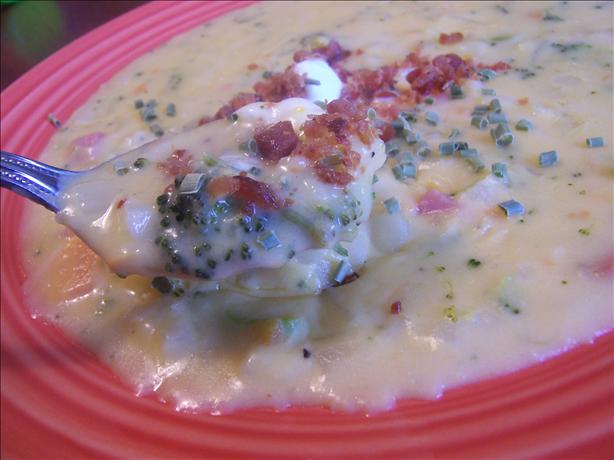 Yummy Loaded Potato Soup. Photo by *Parsley*