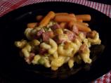 Ham and Peas Mac and Cheese