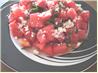 Tomato, Watermelon and Feta Salad