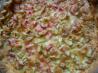 Granny's Rhubarb Custard Pie. Recipe by Watkinslady30