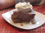 Mile-High Chocolate Cream Cheese Pie