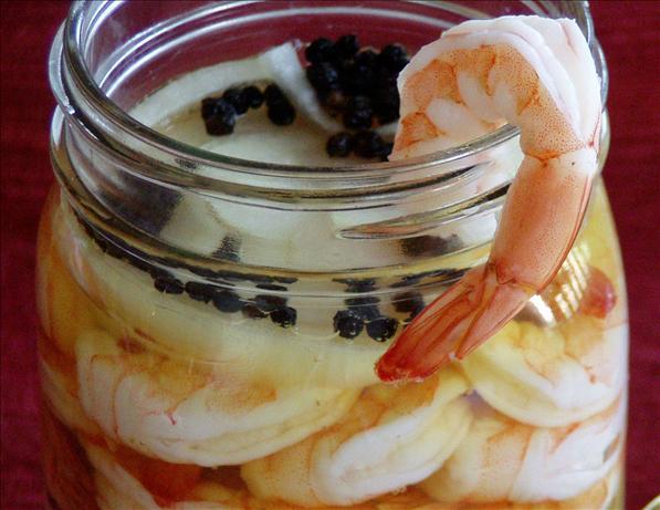 Pickled Shrimp (Paula Deen). Photo by Heather'sKitchen