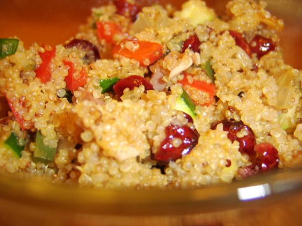 Quinoa With Ham and Cranberries. Photo by LifeIsGood