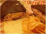 Turkey Reuben Grilled Sandwiches