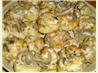 Grits Toast With Creamy Mushroom Topping. Recipe by CoolMonday