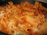 Rigatoni Milano. Photo by Lorrie in Montreal